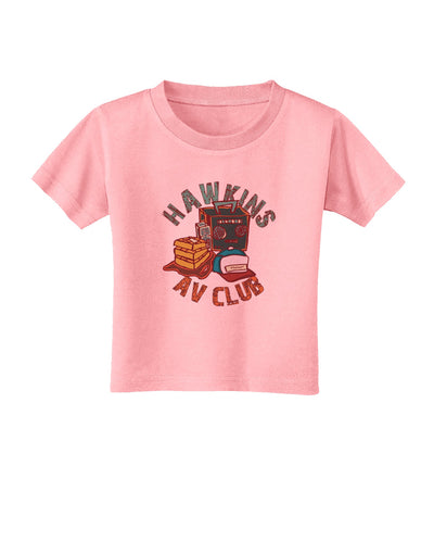 TooLoud Hawkins AV Club Toddler T-Shirt-Toddler T-shirt-TooLoud-Candy-Pink-2T-Davson Sales