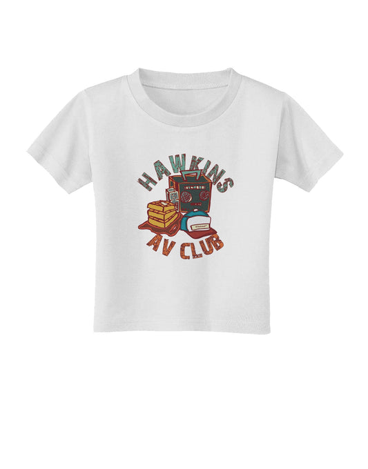TooLoud Hawkins AV Club Toddler T-Shirt-Toddler T-shirt-TooLoud-White-2T-Davson Sales