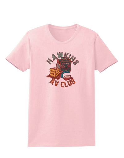 TooLoud Hawkins AV Club Womens T-Shirt-Womens T-Shirt-TooLoud-PalePink-X-Small-Davson Sales
