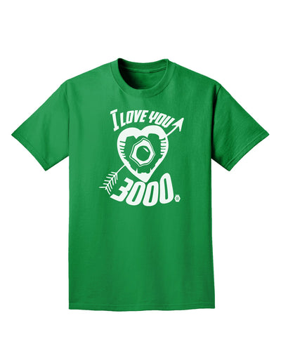 TooLoud I Love You 3000 Adult Dark T-Shirt-Mens-Tshirts-TooLoud-Kelly-Green-Small-Davson Sales