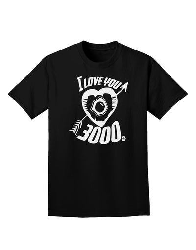 TooLoud I Love You 3000 Adult Dark T-Shirt-Mens-Tshirts-TooLoud-Black-Small-Davson Sales