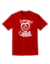 TooLoud I Love You 3000 Adult Dark T-Shirt-Mens-Tshirts-TooLoud-Red-Small-Davson Sales