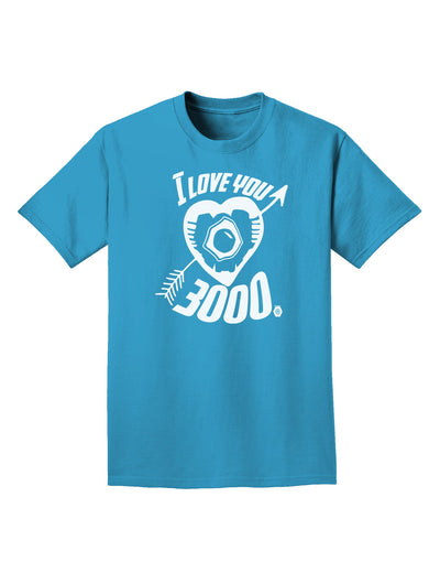 TooLoud I Love You 3000 Adult Dark T-Shirt-Mens-Tshirts-TooLoud-Turquoise-Small-Davson Sales