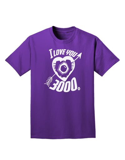 TooLoud I Love You 3000 Adult Dark T-Shirt-Mens-Tshirts-TooLoud-Purple-Small-Davson Sales