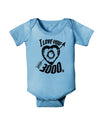 TooLoud I Love You 3000 Baby Romper Bodysuit-Baby Romper-TooLoud-LightBlue-06-Months-Davson Sales
