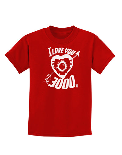 TooLoud I Love You 3000 Childrens Dark T-Shirt-Childrens T-Shirt-TooLoud-Red-X-Small-Davson Sales