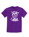 TooLoud I Love You 3000 Childrens Dark T-Shirt-Childrens T-Shirt-TooLoud-Purple-X-Small-Davson Sales