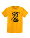 TooLoud I Love You 3000 Childrens T-Shirt-Childrens T-Shirt-TooLoud-Gold-X-Small-Davson Sales