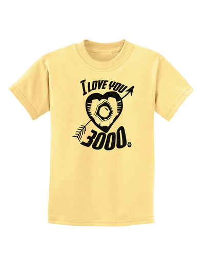 TooLoud I Love You 3000 Childrens T-Shirt-Childrens T-Shirt-TooLoud-Daffodil-Yellow-X-Small-Davson Sales