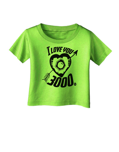 TooLoud I Love You 3000 Infant T-Shirt-Infant T-Shirt-TooLoud-Lime-Green-06-Months-Davson Sales