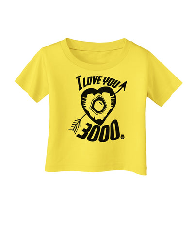 TooLoud I Love You 3000 Infant T-Shirt-Infant T-Shirt-TooLoud-Yellow-06-Months-Davson Sales