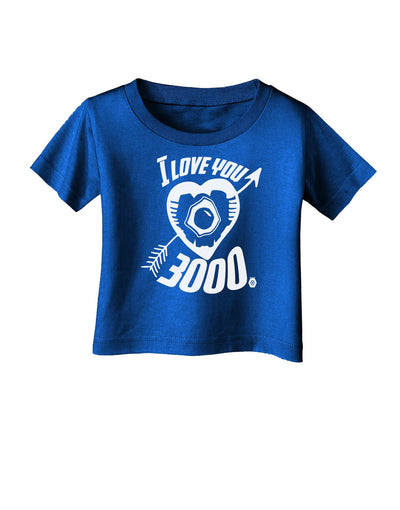 TooLoud I Love You 3000 Infant T-Shirt Dark-Infant T-Shirt-TooLoud-Royal-Blue-06-Months-Davson Sales