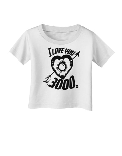 TooLoud I Love You 3000 Infant T-Shirt-Infant T-Shirt-TooLoud-White-06-Months-Davson Sales