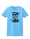 TooLoud I Love You 3000 Womens T-Shirt-Womens T-Shirt-TooLoud-Aquatic-Blue-X-Small-Davson Sales