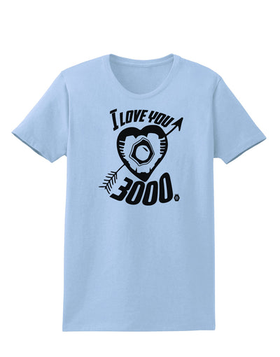 TooLoud I Love You 3000 Womens T-Shirt-Womens T-Shirt-TooLoud-Light-Blue-X-Small-Davson Sales