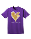 TooLoud I gave you a Pizza my Heart Dark Adult Dark T-Shirt-Mens-Tshirts-TooLoud-Purple-Small-Davson Sales