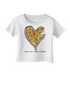 TooLoud I gave you a Pizza my Heart Infant T-Shirt-Infant T-Shirt-TooLoud-White-06-Months-Davson Sales