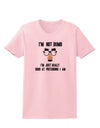 TooLoud I'm not Dumb I'm Just really good at pretending I am Womens T-Shirt-Womens T-Shirt-TooLoud-PalePink-X-Small-Davson Sales