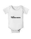 TooLoud Just Say Hakuna Matata Baby Romper Bodysuit-Baby Romper-TooLoud-White-06-Months-Davson Sales