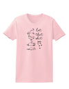 TooLoud Let That Shit Go Cat Yoga Womens T-Shirt-Womens T-Shirt-TooLoud-PalePink-X-Small-Davson Sales