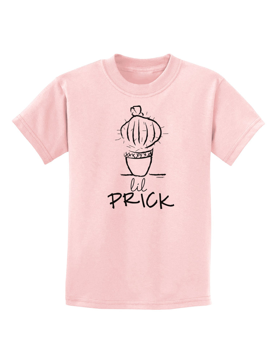 TooLoud Lil Prick Childrens T-Shirt-Childrens T-Shirt-TooLoud-White-X-Small-Davson Sales