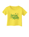 TooLoud Lorem Ipsum Infant T-Shirt-Infant T-Shirt-TooLoud-Yellow-06-Months-Davson Sales
