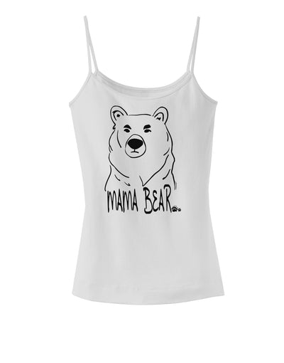 TooLoud Mama Bear Dark Womens V-Neck Dark T-Shirt-Womens V-Neck T-Shirts-TooLoud-White-Small-Davson Sales