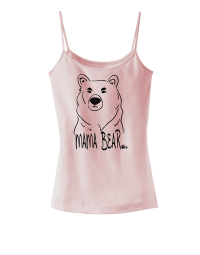 TooLoud Mama Bear Dark Womens V-Neck Dark T-Shirt-Womens V-Neck T-Shirts-TooLoud-SoftPink-Small-Davson Sales