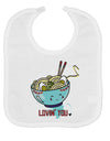 TooLoud Matching Lovin You Blue Pho Bowl Baby Bib