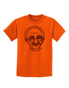 TooLoud No one can hurt me without my permission Ghandi Childrens T-Shirt-Childrens T-Shirt-TooLoud-Orange-X-Small-Davson Sales