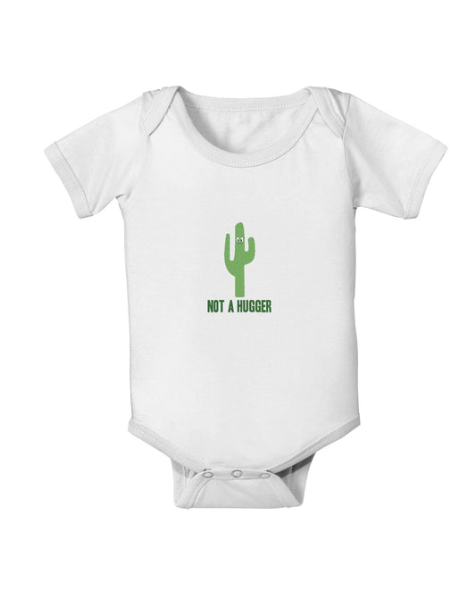 TooLoud Not a Hugger Baby Romper Bodysuit-Baby Romper-TooLoud-White-06-Months-Davson Sales