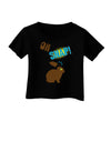 TooLoud Oh Snap Chocolate Easter Bunny Infant T-Shirt Dark-Infant T-Shirt-TooLoud-Black-06-Months-Davson Sales