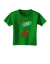 TooLoud Oh Snap Chocolate Easter Bunny Toddler T-Shirt Dark-Toddler T-Shirt-TooLoud-Clover-Green-2T-Davson Sales