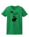 TooLoud Oh Snap Chocolate Easter Bunny Womens T-Shirt-Womens T-Shirt-TooLoud-Kelly-Green-X-Small-Davson Sales