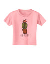 TooLoud On Point Cactus Toddler T-Shirt-Toddler T-shirt-TooLoud-Candy-Pink-2T-Davson Sales