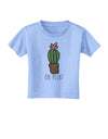 TooLoud On Point Cactus Toddler T-Shirt-Toddler T-shirt-TooLoud-Aquatic-Blue-2T-Davson Sales