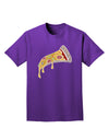 TooLoud Pizza Slice Dark Adult Dark T-Shirt-Mens-Tshirts-TooLoud-Purple-Small-Davson Sales