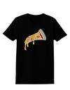 TooLoud Pizza Slice Dark Womens Dark T-Shirt-Womens T-Shirt-TooLoud-Black-X-Small-Davson Sales