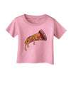 TooLoud Pizza Slice Infant T-Shirt-Infant T-Shirt-TooLoud-Candy-Pink-06-Months-Davson Sales