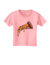 TooLoud Pizza Slice Toddler T-Shirt-Toddler T-shirt-TooLoud-Candy-Pink-2T-Davson Sales