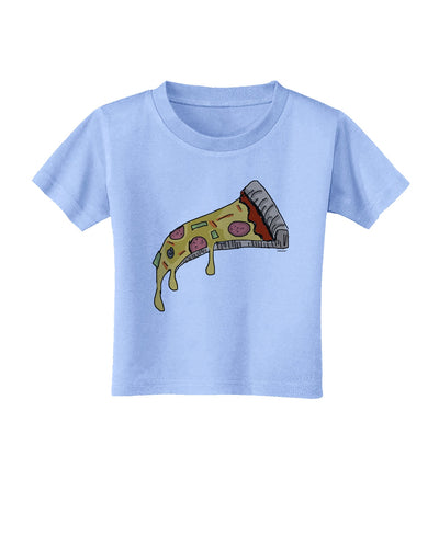 TooLoud Pizza Slice Toddler T-Shirt-Toddler T-shirt-TooLoud-Aquatic-Blue-2T-Davson Sales