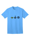 TooLoud Presents: A Captivating Collection of Humorous Sci-fi Adult T-Shirts Inspired by the Rich History of Architecture-Mens T-shirts-TooLoud-Aquatic-Blue-Small-Davson Sales