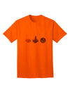 TooLoud Presents: A Captivating Collection of Humorous Sci-fi Adult T-Shirts Inspired by the Rich History of Architecture-Mens T-shirts-TooLoud-Orange-Small-Davson Sales