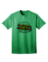 TooLoud Presents: Captain Awesome - Elevate Your Style with Superhero-Inspired Adult T-Shirt-Mens T-shirts-TooLoud-Kelly-Green-Small-Davson Sales