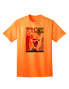 TooLoud Presents: Werewolf Pomeranian Adult T-Shirt from WerePom Collection-Mens T-shirts-TooLoud-Neon-Orange-Small-Davson Sales