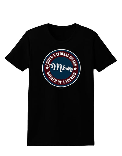 TooLoud Proud National Guard Mom Dark Womens Dark T-Shirt-Womens T-Shirt-TooLoud-Black-X-Small-Davson Sales
