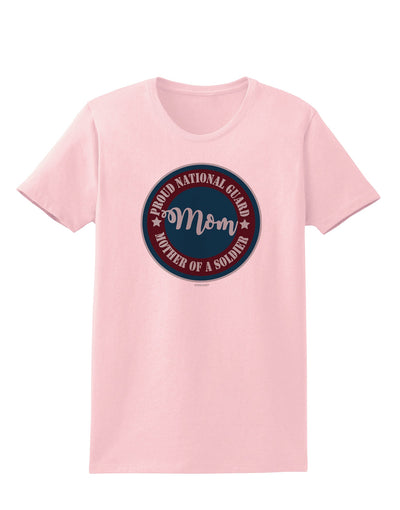 TooLoud Proud National Guard Mom Womens T-Shirt-Womens T-Shirt-TooLoud-PalePink-X-Small-Davson Sales