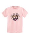 TooLoud Pug Life Hippy Childrens T-Shirt-Childrens T-Shirt-TooLoud-PalePink-X-Small-Davson Sales