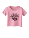 TooLoud Pug Life Hippy Infant T-Shirt-Infant T-Shirt-TooLoud-Candy-Pink-06-Months-Davson Sales