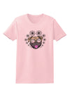 TooLoud Pug Life Hippy Womens T-Shirt-Womens T-Shirt-TooLoud-PalePink-X-Small-Davson Sales